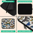 Exotic Butterflies Custom Name Laptop Sleeve